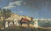 Henri Rousseau The Port of Algiers oil painting artist